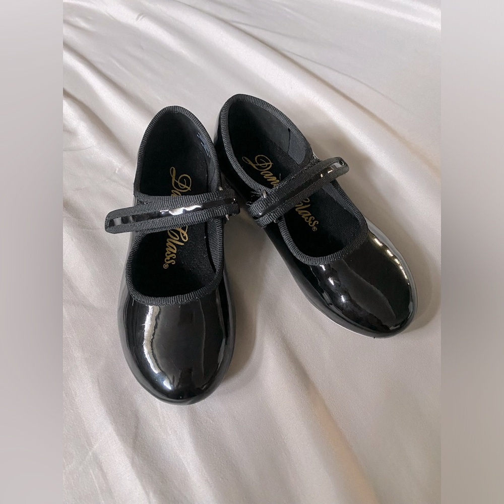 Dance Class toddler girl Molly Jane tap shoes